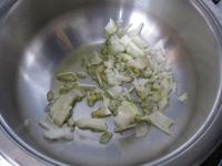 Peel onion, chop it finely and cook in oil....