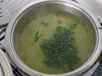 At the end add finely chopped parsley leaves....