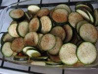 Wash the zucchini, cut off the ends and cut into...