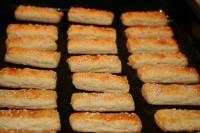 ... and bake in preheated oven at 390°F (200°C)...