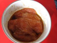 Put the chicken breasts in marinade from an oil,...
