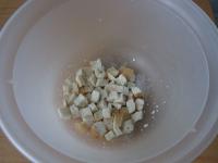 Cook hard-boiled eggs, cool them and peel. Cut the...