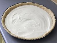 Pour the sour cream mixture over the dough....