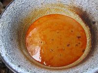 Add hot water to the cranberries and cook stirring...