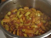 Bring to boil and cook covered 15 minutes while...