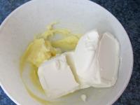 Stir in the cream cheese......