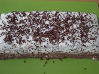 Sprinkle with chocolate confectionery decoratings....