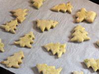 Put the pieces to a baking sheet lined with...