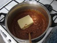 Set it aside, add butter and stir until it becomes...