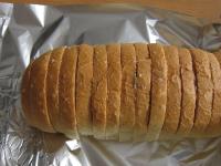 Cover the stuffed sandwich bread with aluminium...