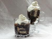 Place the dumplings on dessert plates, into...