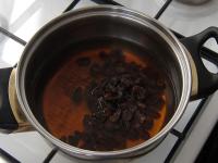 Caramelize sugar, pour in water and cook. Set it...