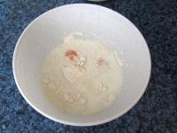 Beat egg yolks with flour in milk until smooth. ...