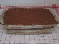 At the end sprinkle with sifted cocoa powder,...