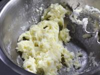 Beat room-temperatured butter with sugar until...