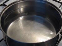 Boil water in a large pot....