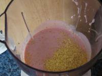 Add wheat germ and mix. ...