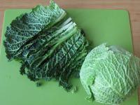 Wash and cut the cabbage finely....