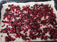 Place the pastry in the baking tin so that it...