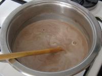 ... pour it in milk and prepare dense pudding....