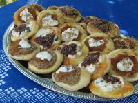 Serve cooled cakes on large trays....