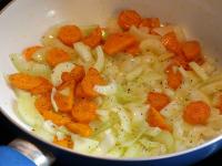 ... and add it to the pan. Season with ground...