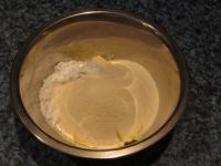 Add flour (for example 80g)....