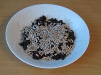 Put the mixture on the deep plate and add the...