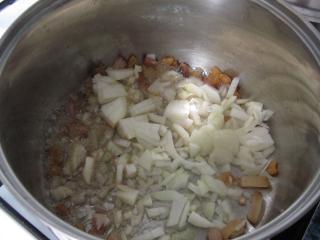 Pot 3: Preparation of vegetables