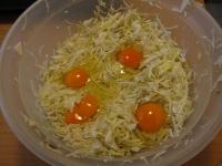 Add eggs......