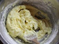 Add the sifted pudding powder....