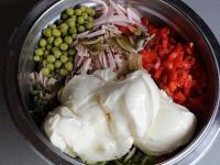 Mix with mayonnaise. Store in a cool place and...