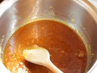 In a few minutes, the sugar crystals disappear and...