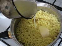 ...add lemon juice and butter. Put it back to the...