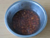 Pour hot water over the almonds, let rest for a...