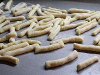 Gradually set dumplings aside adequatelly floured...