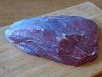 Wash and dry the meat....