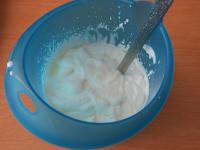 Stir in the whipped cream....