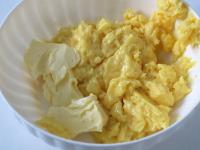... but so that you can easily mix the butter into...