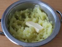 Add butter and mix....