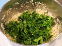 Add spinach.......