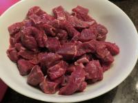 Wash the beef meat and cut it into smaller pieces....