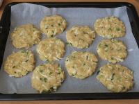 Place the balls on a baking sheet with baking...