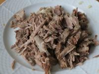 Cut the meat....