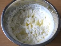 Whip the cream and add stabilizer. If you...