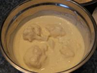 Soak cauliflower florets in yogurt .......