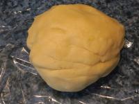 Prepare the dough. Wrap it in foil and let it...