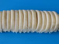 Create a 20 cm long roller from the dough. Cut it...