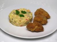 Serve with potato salad....