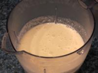 Pour into a blender and mix....